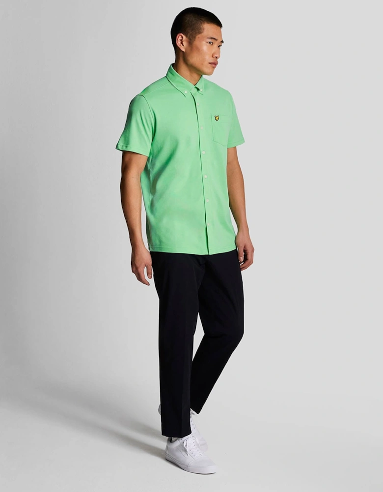Short Sleeve Pique Shirt