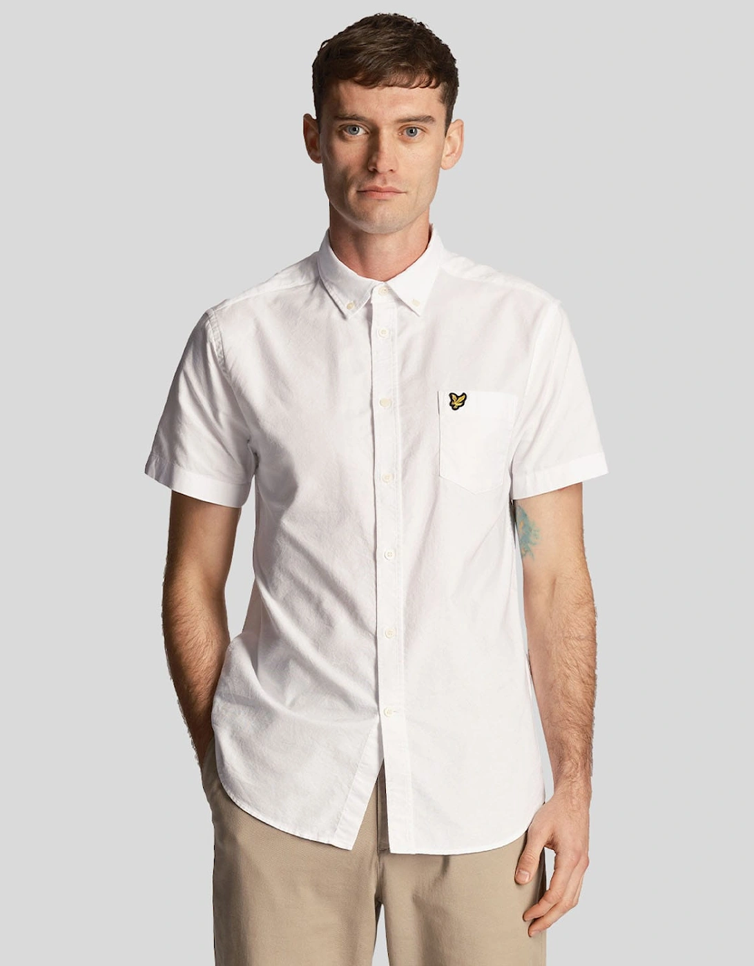 Short Sleeve Oxford Shirt, 6 of 5