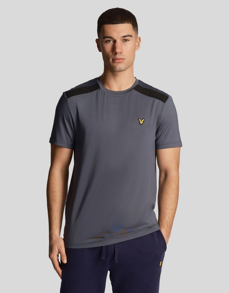 Shoulder Branded T-Shirt