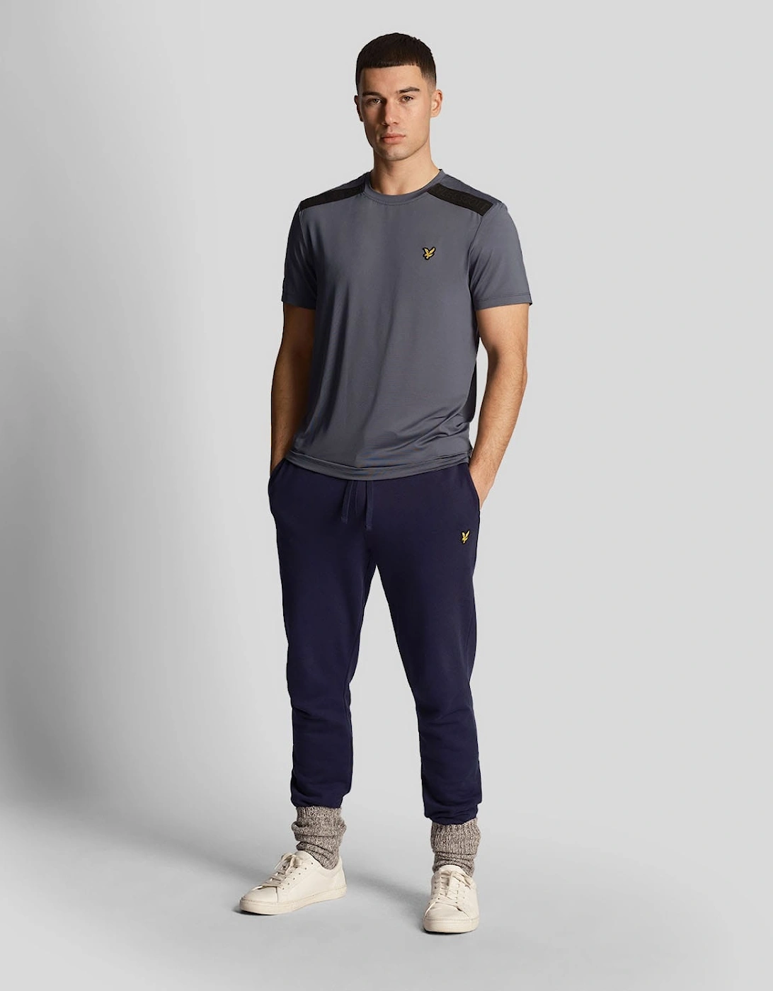 Shoulder Branded T-Shirt