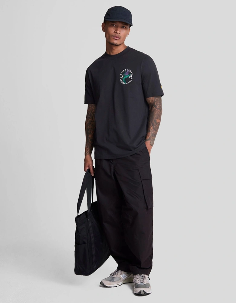 Thistle Flora Print T-Shirt