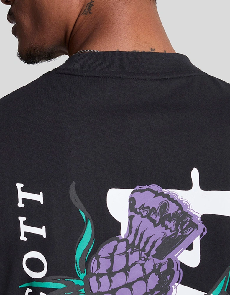 Thistle Flora Print T-Shirt