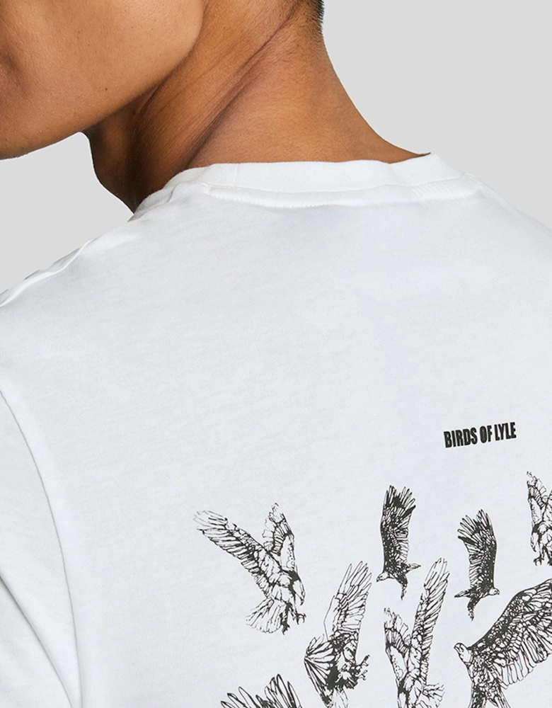 Scattered Eagles Graphic T-Shirt