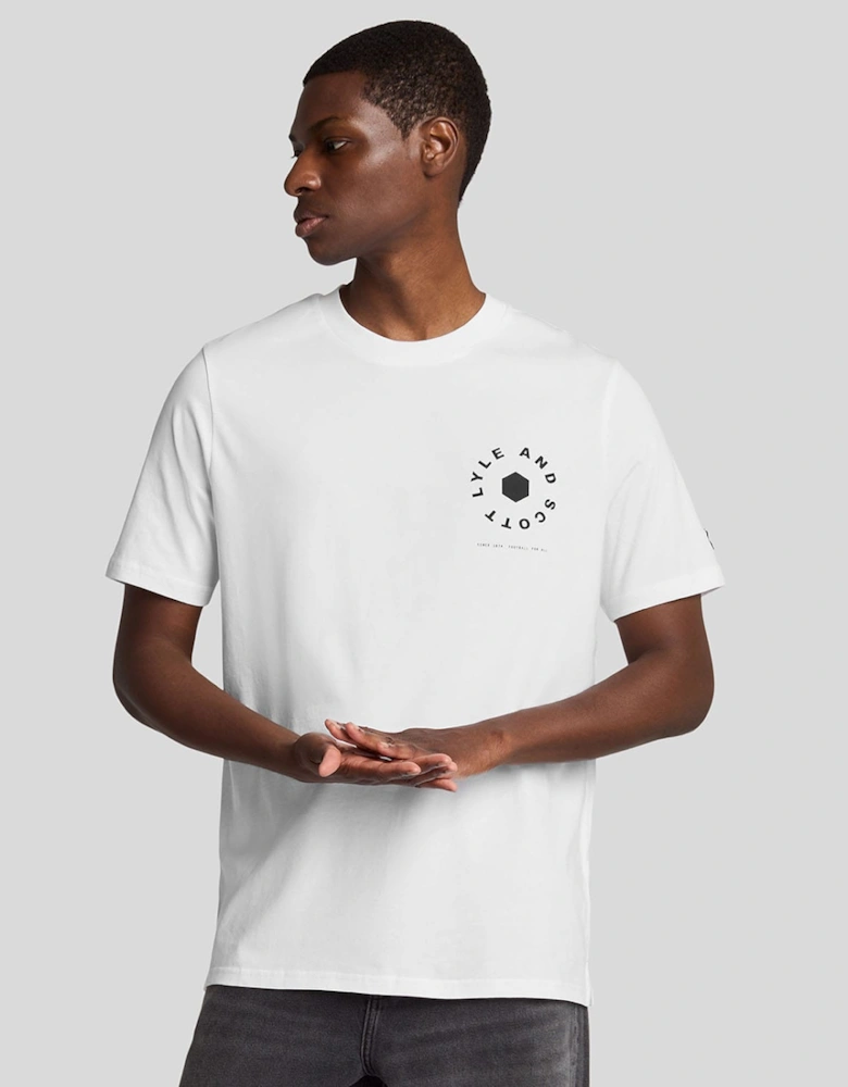 Football Wheel Graphic T-Shirt