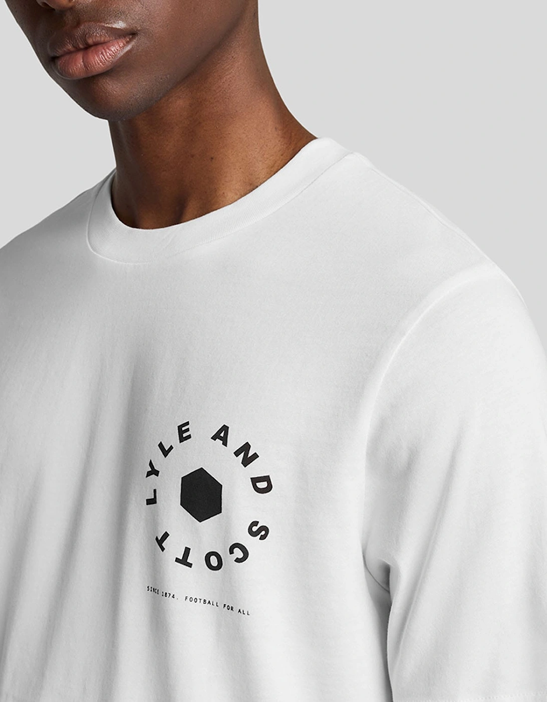 Football Wheel Graphic T-Shirt