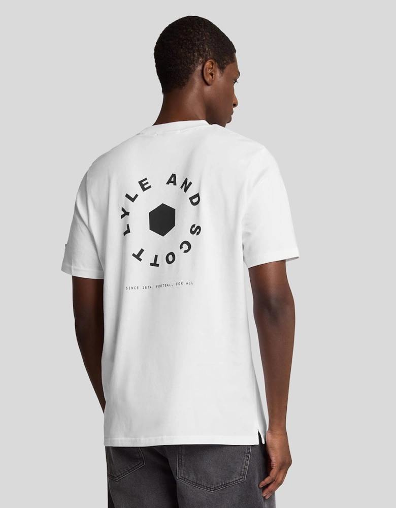 Football Wheel Graphic T-Shirt