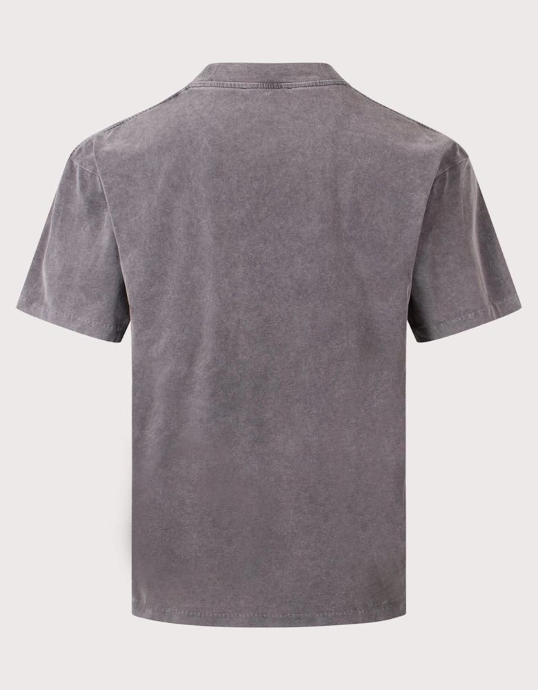 Embroidered Serif Logo T-Shirt