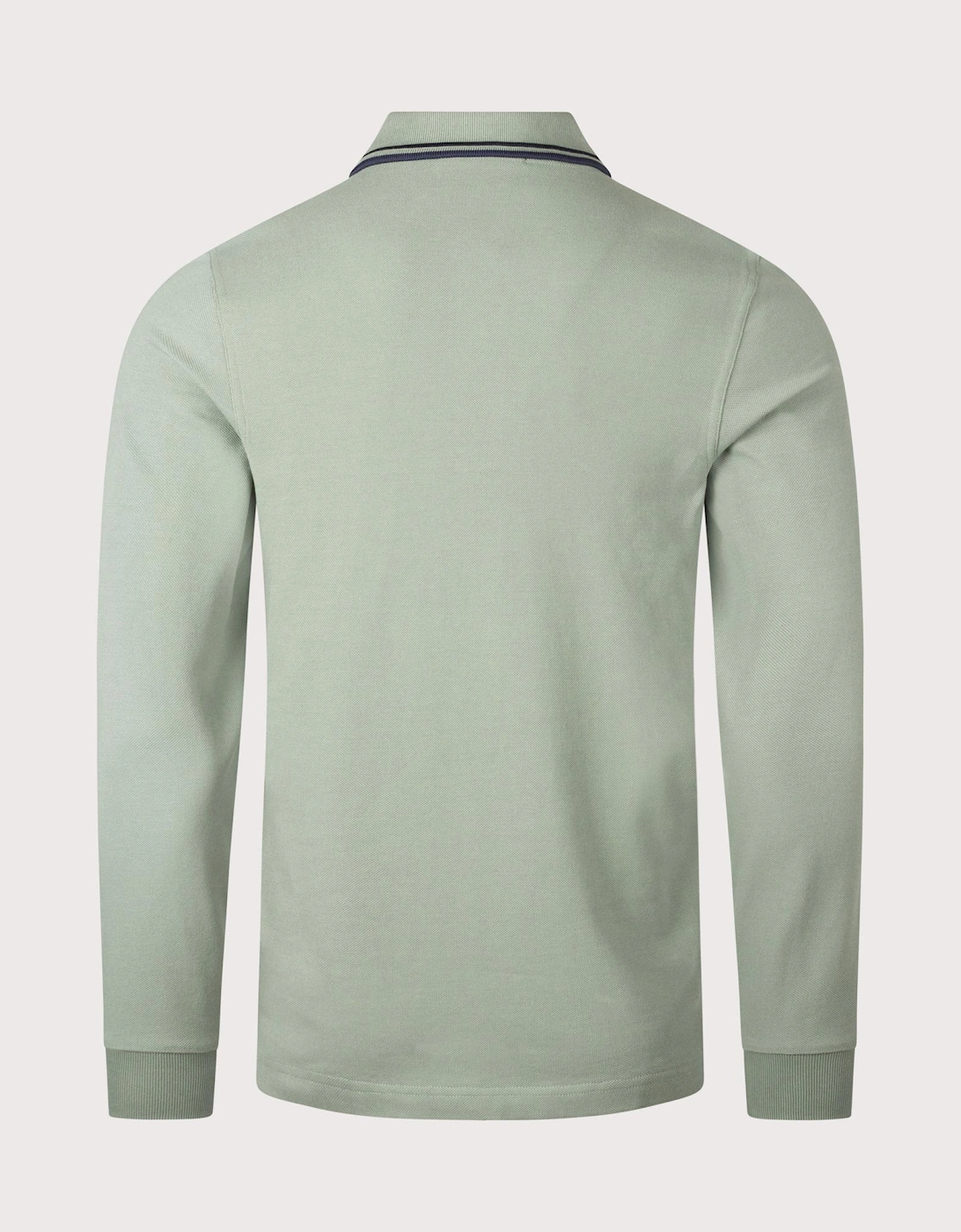 Long Sleeve Twin Tipped Polo Shirt