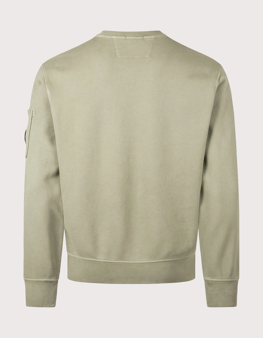 Diagonal Fleece Crewneck Lens Sweatshirt