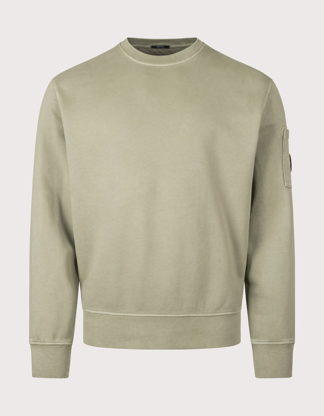 Diagonal Fleece Crewneck Lens Sweatshirt