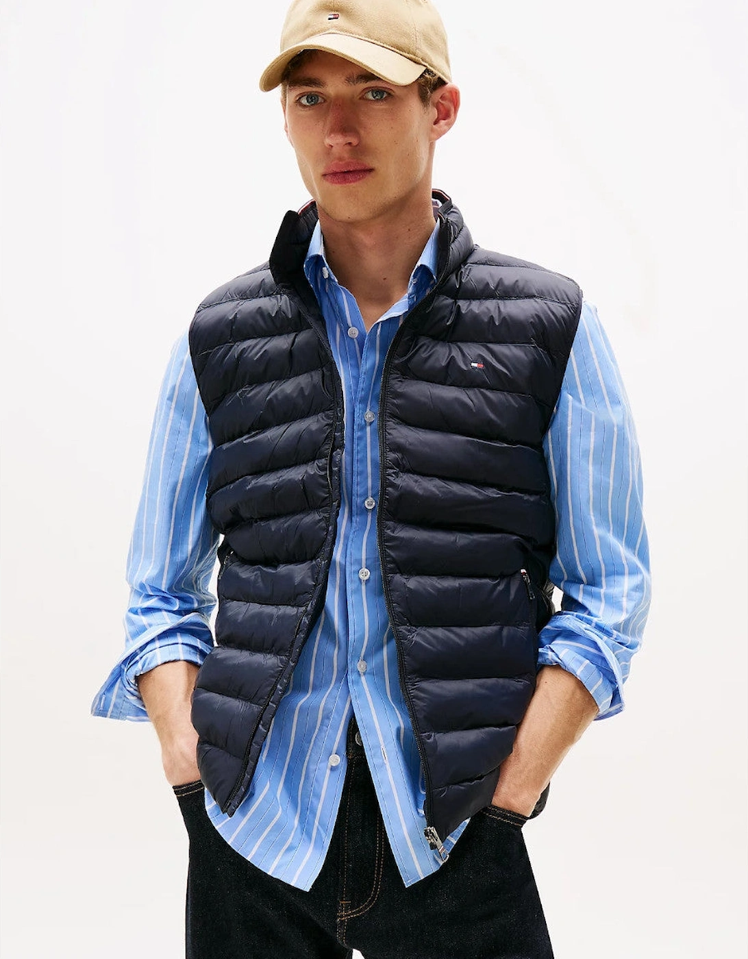 Packable Recycled Vest DW5  Desert Sky