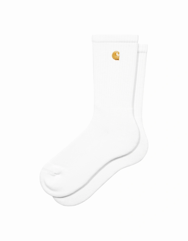 Chase Socks - White