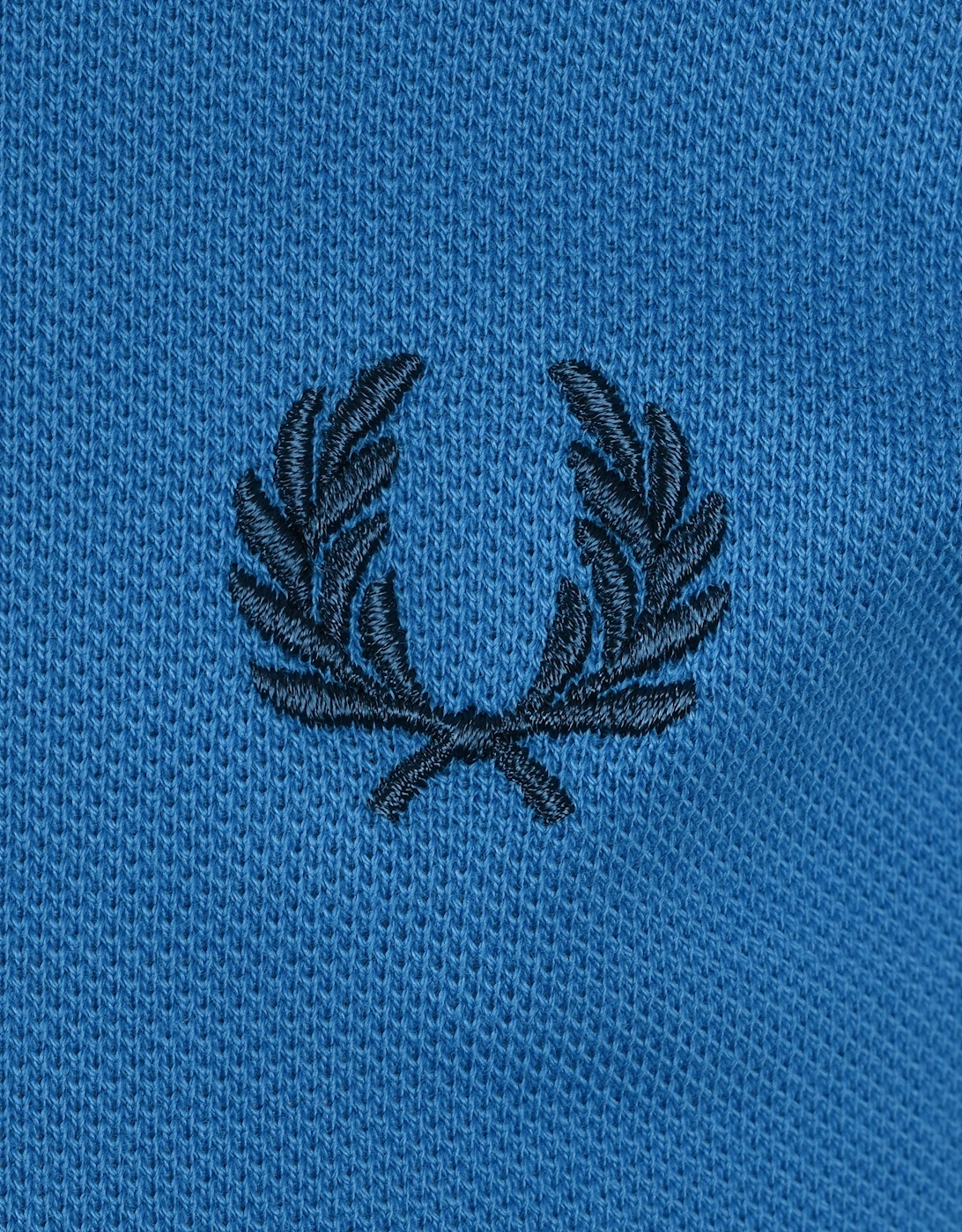 TWIN TIPPED POLO SHIRT COURT BLUE/SHADED STONE/DARK PETROL