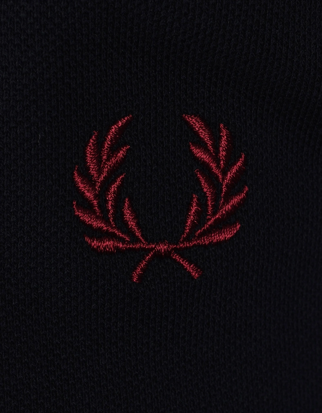 TWIN TIPPED POLO SHIRT NAVY/SPORT GREEN/BURNT RED