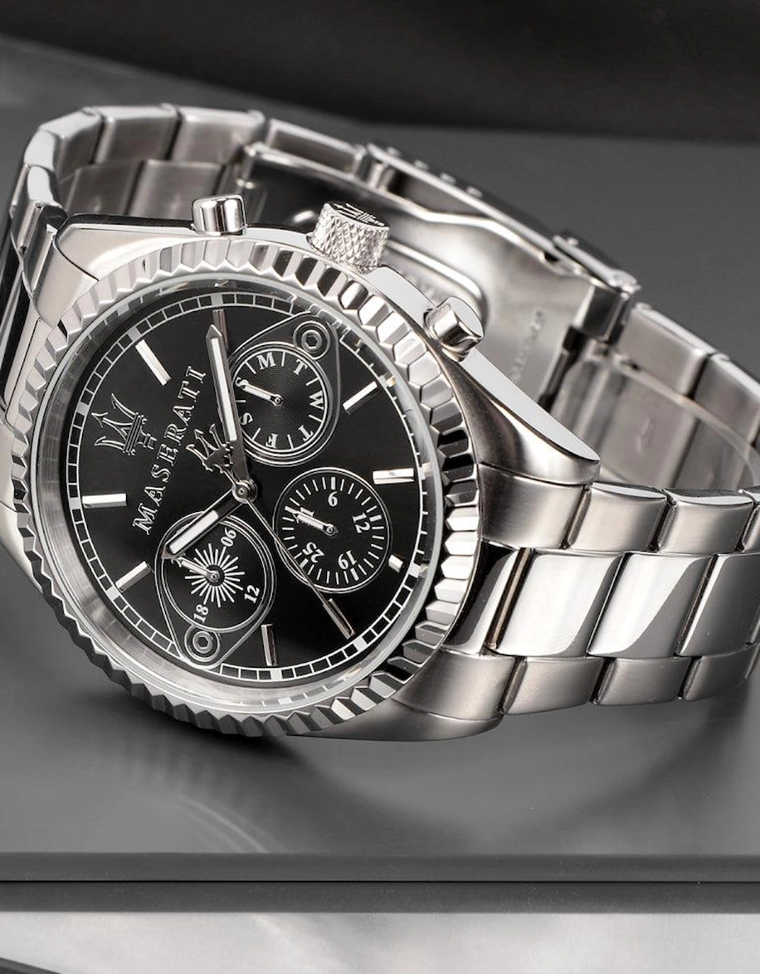 R8853100014 Chronograph Black Dial Men's Watch