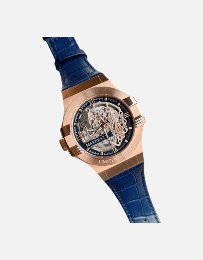 R8821108022 Automatic Skeleton Dial Rose Gold Men's Watch