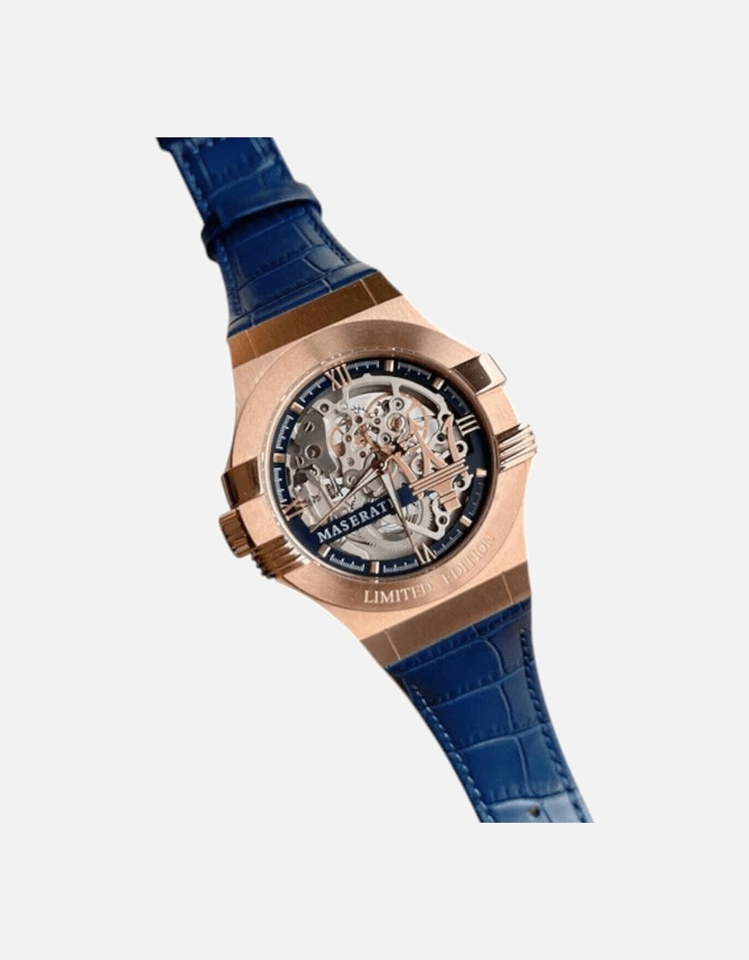 R8821108022 Automatic Skeleton Dial Rose Gold Men's Watch