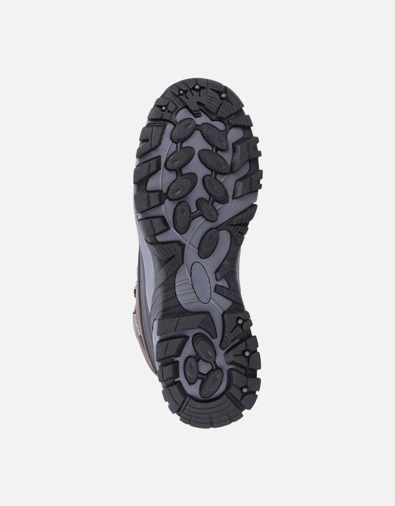 Calmsden Rubber Men's Brown Hiking Boots