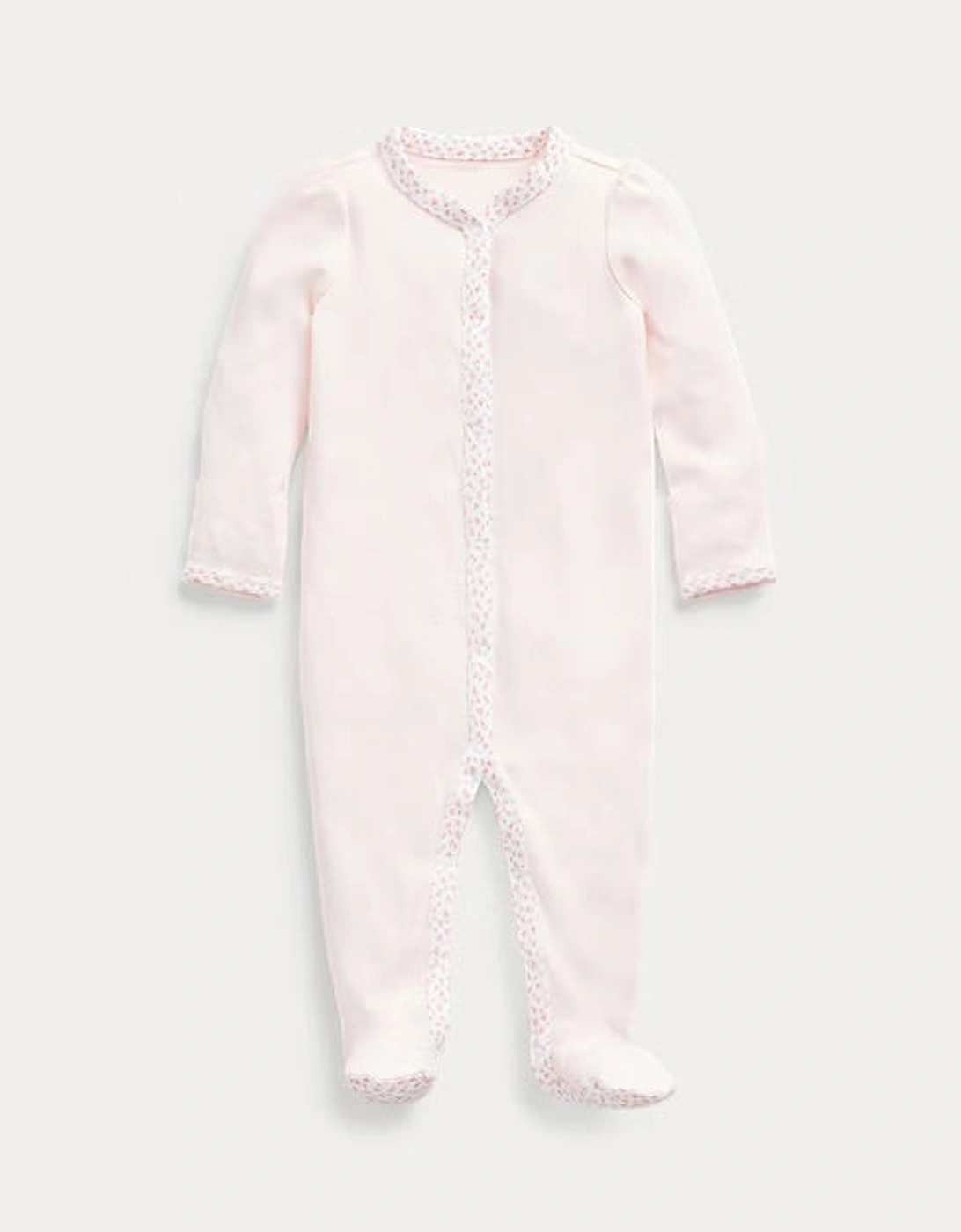 BABY GIRL PINK BABY GROW, 3 of 2