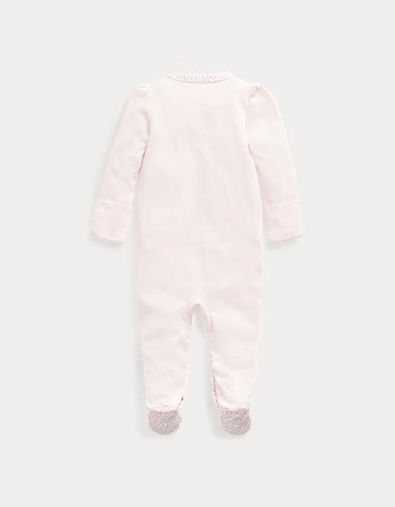 BABY GIRL PINK BABY GROW