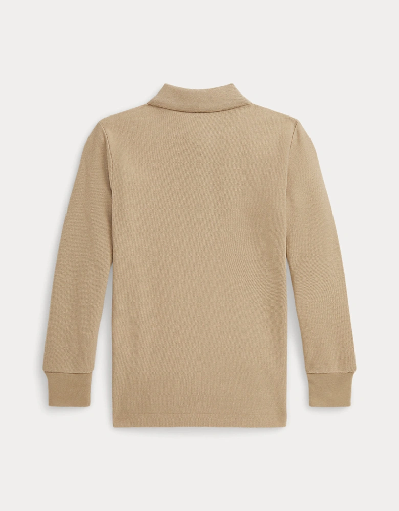 BOY KHAKI POLO SHIRT 322703634070