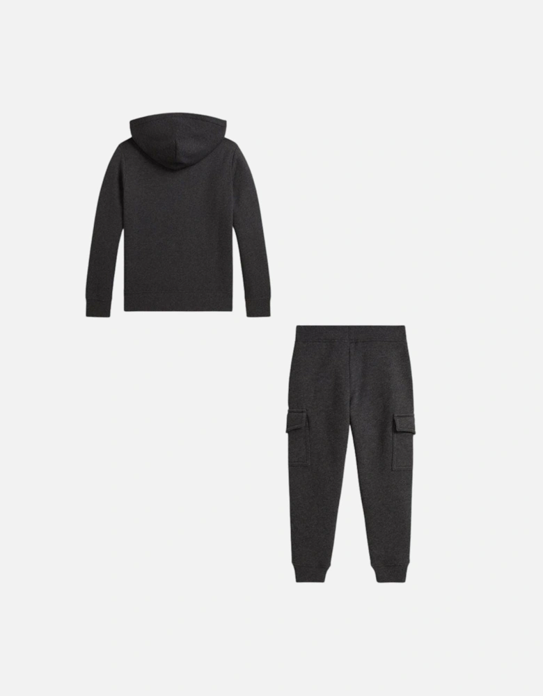 BOY/TEEN GREY HOODED TRACKSUIT