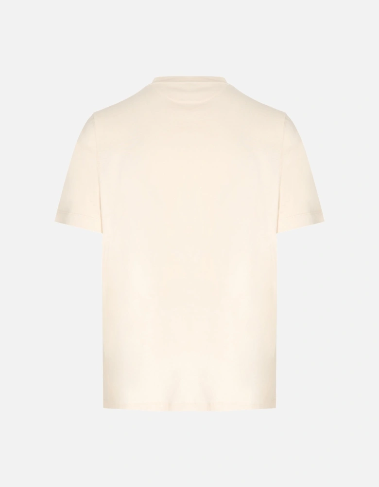 Anamnesis Text T-shirt Beige