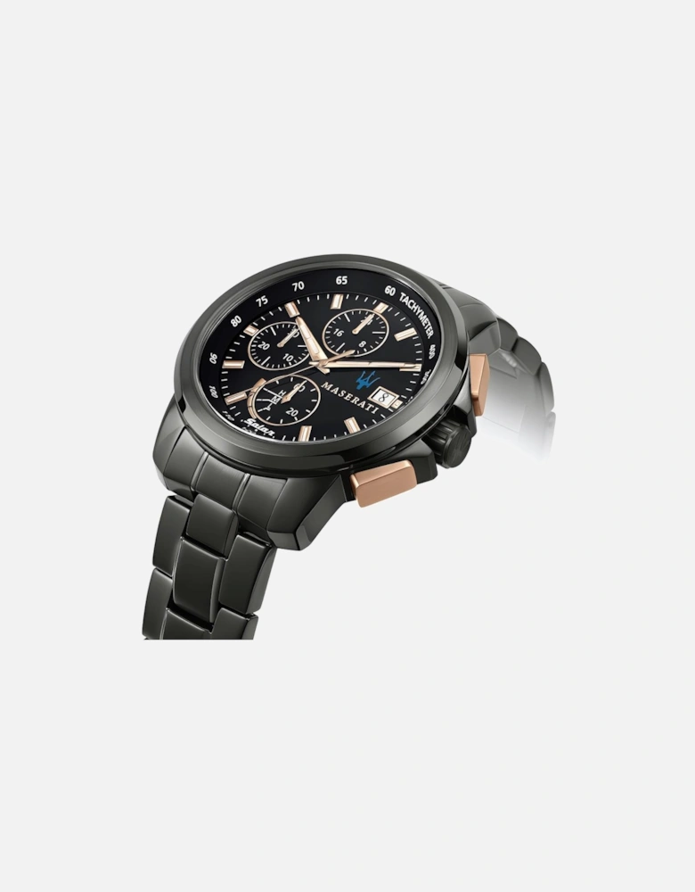 R8873645001 Successo Chronograph Black Dial Men's Watch