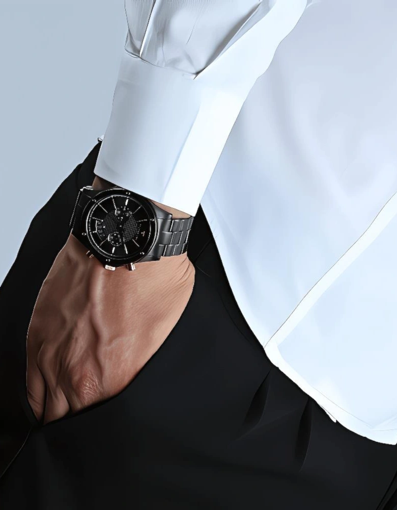 R8873627001 Circuito Black Dial Men's Watch
