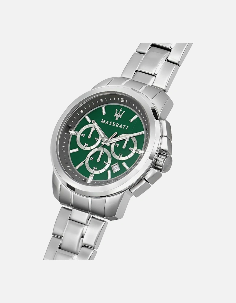 R8873621017 Successo Chronograph Green Dial Men's Watch