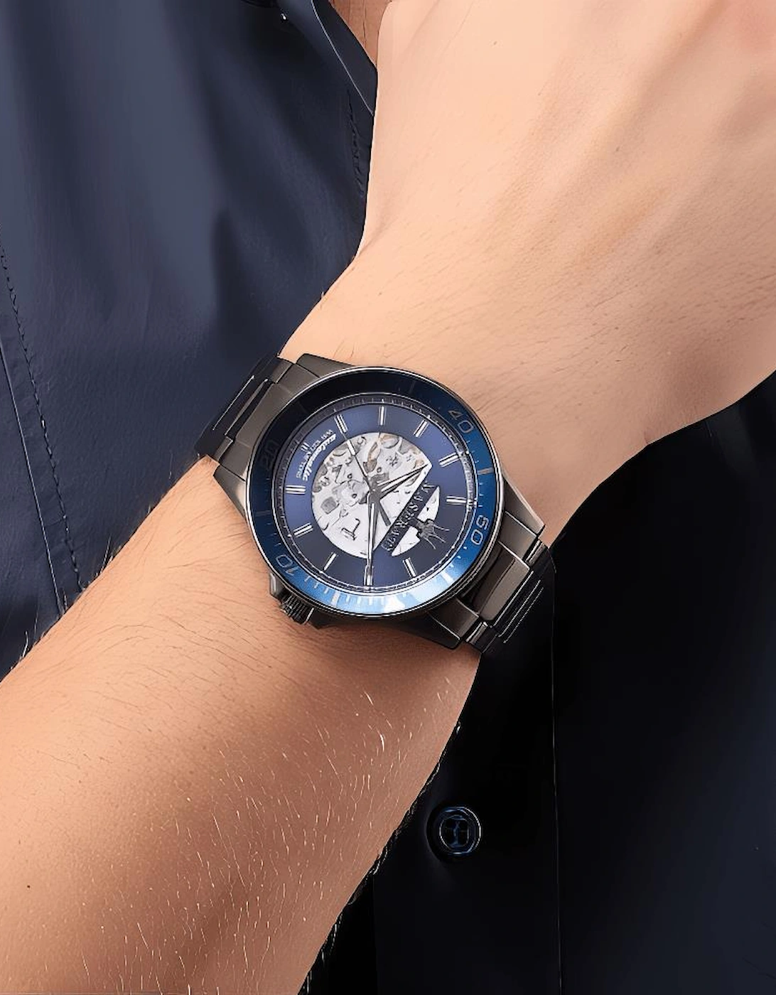 R8823140001 Automatic Blue Dial Men's Watch