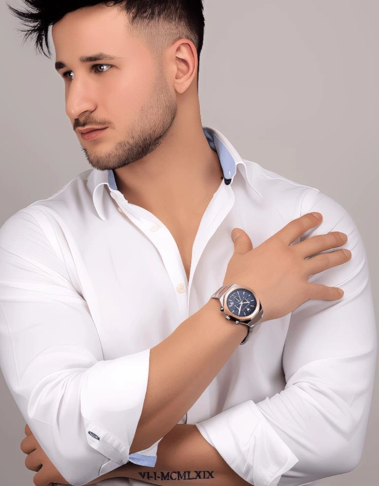 R8873642002 Stile Chronograph Two-Tone Men's Watch