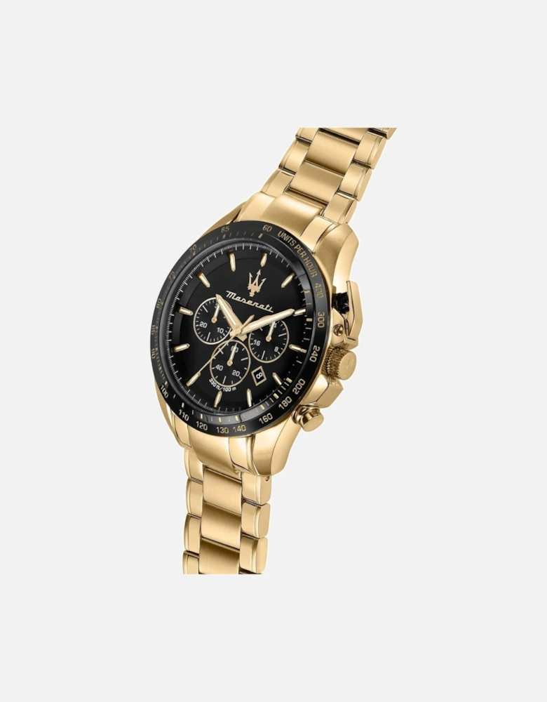 R8873612041 Traguardo Chronograph Black Dial Men's Watch