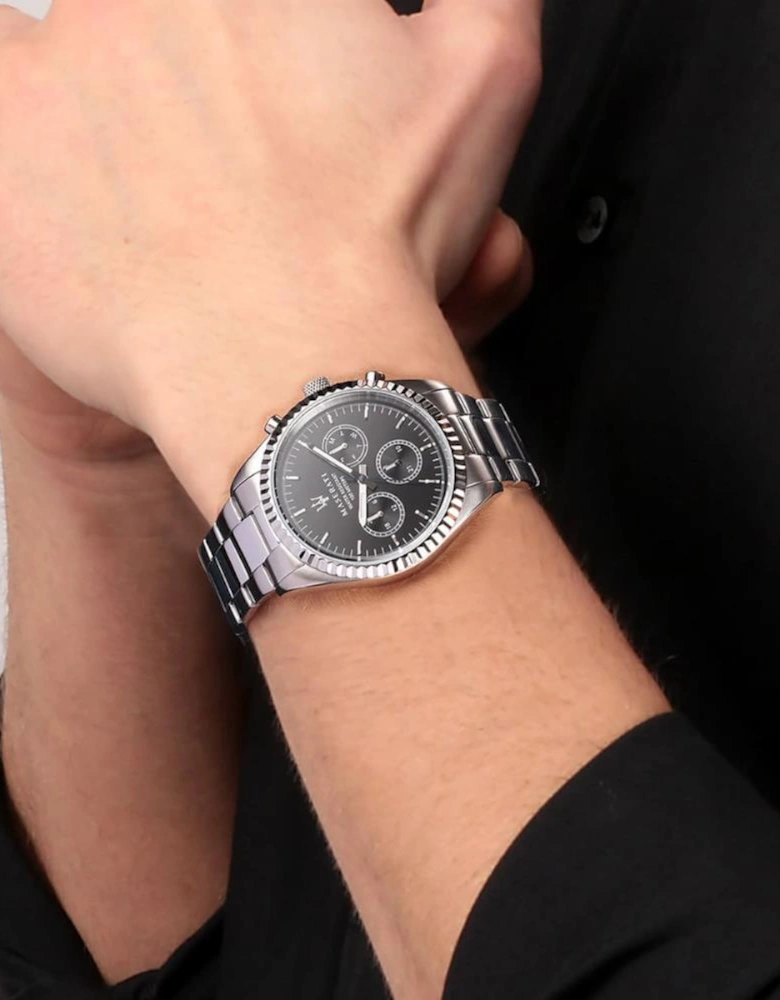 R8853100023 Chronograph Black Dial Men's Watch