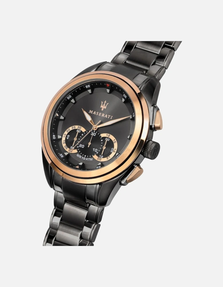 R8873612016 Traguardo Chronograph Black Dial Men's Watch