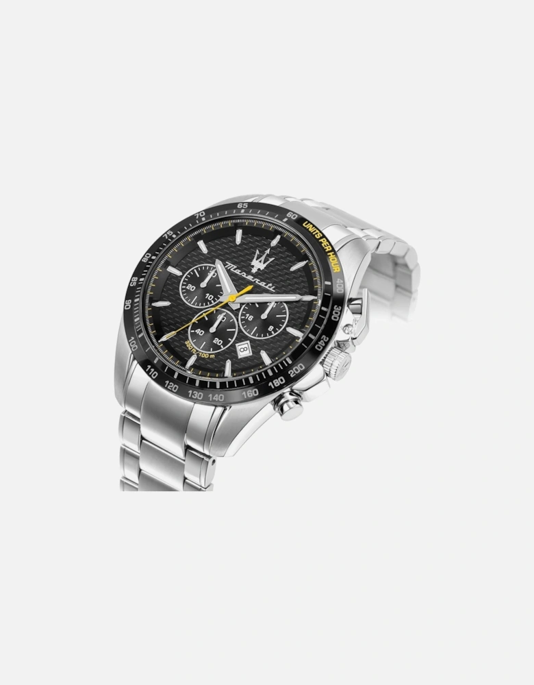 R8873612042 Traguardo Chronograph Black Dial Men's Watch