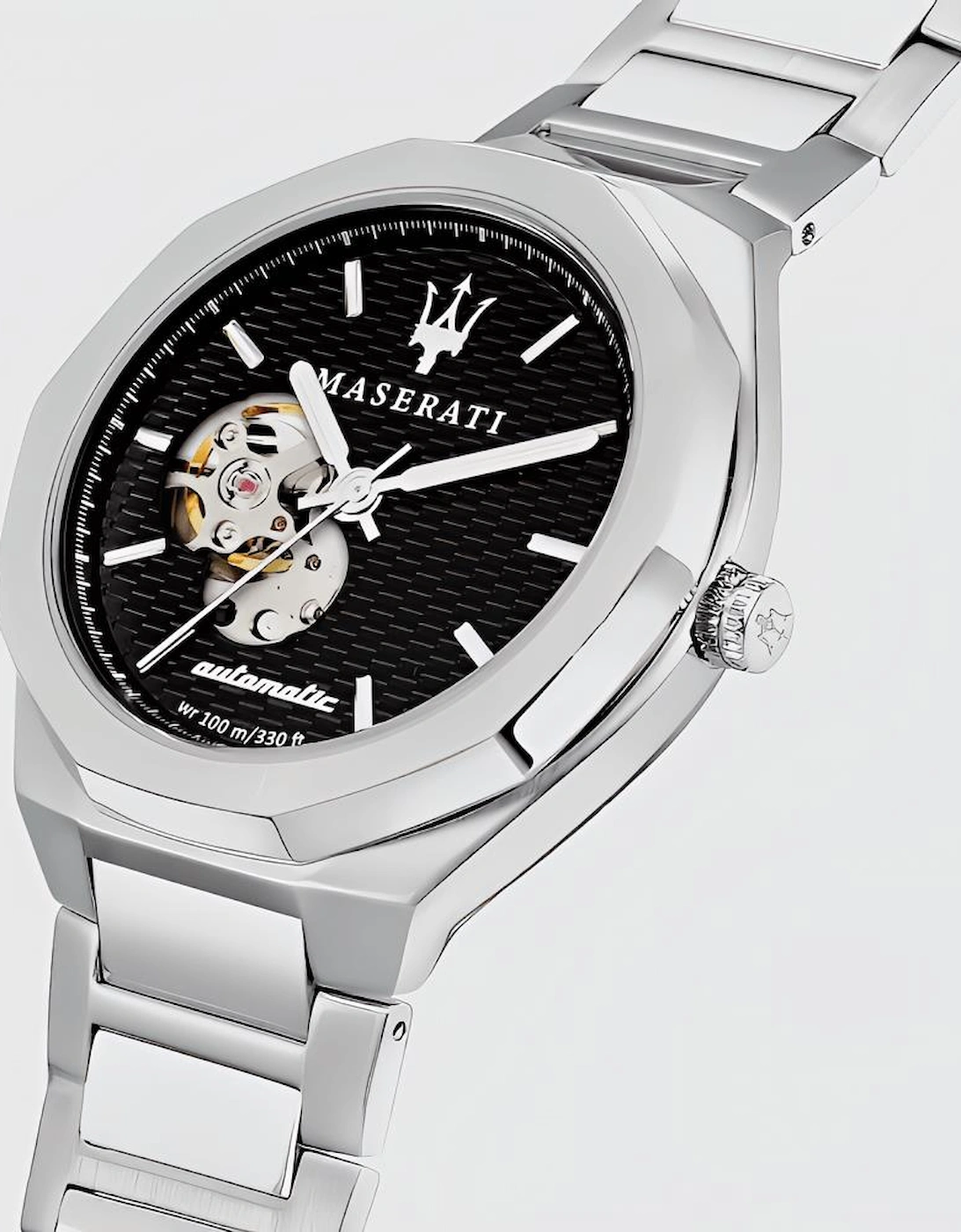 R8823142002 Automatic Black Dial Men's Watch