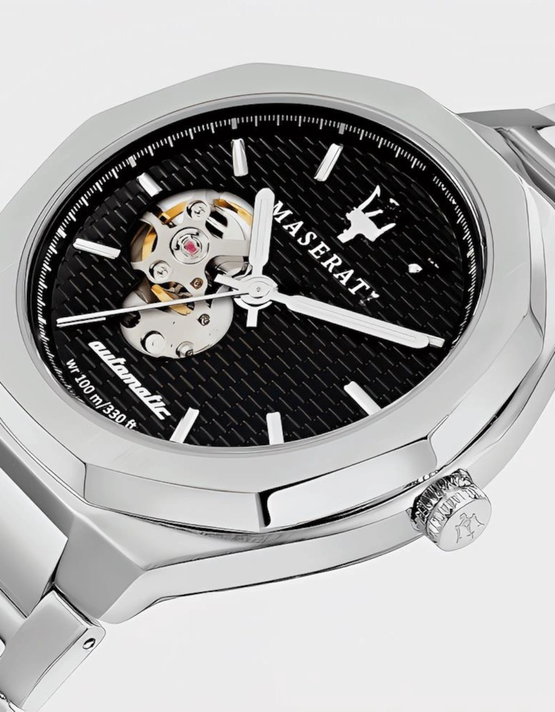 R8823142002 Automatic Black Dial Men's Watch