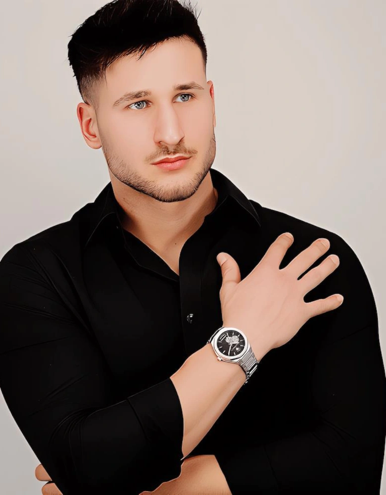 R8823142002 Automatic Black Dial Men's Watch