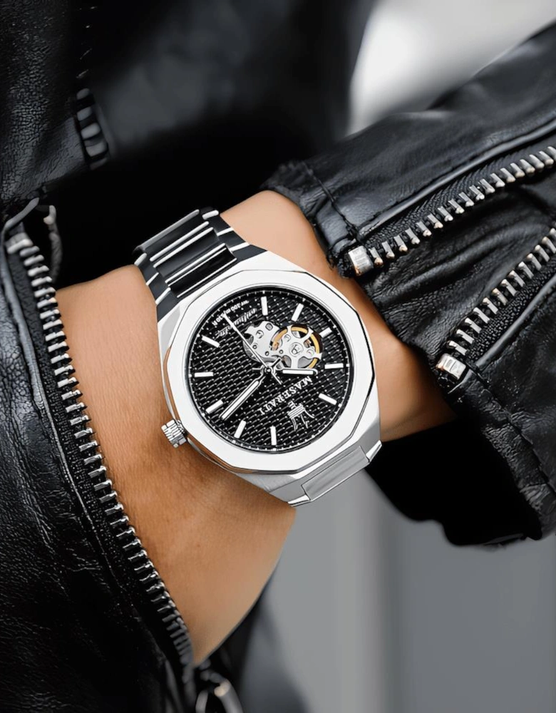 R8823142002 Automatic Black Dial Men's Watch