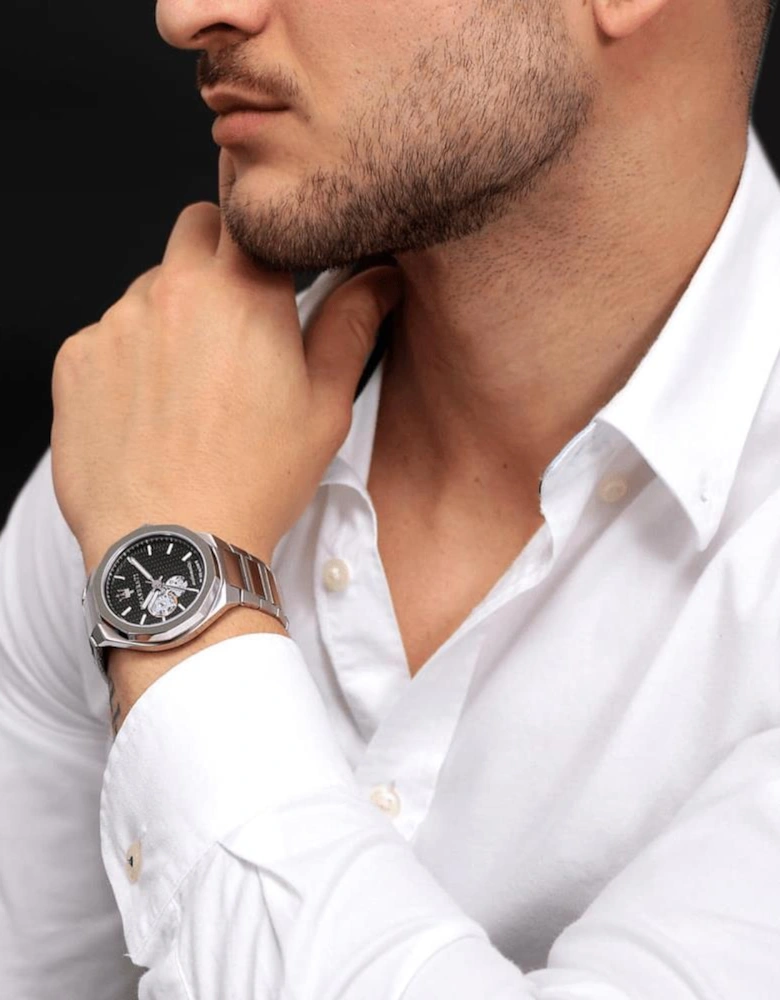 R8823142002 Automatic Black Dial Men's Watch