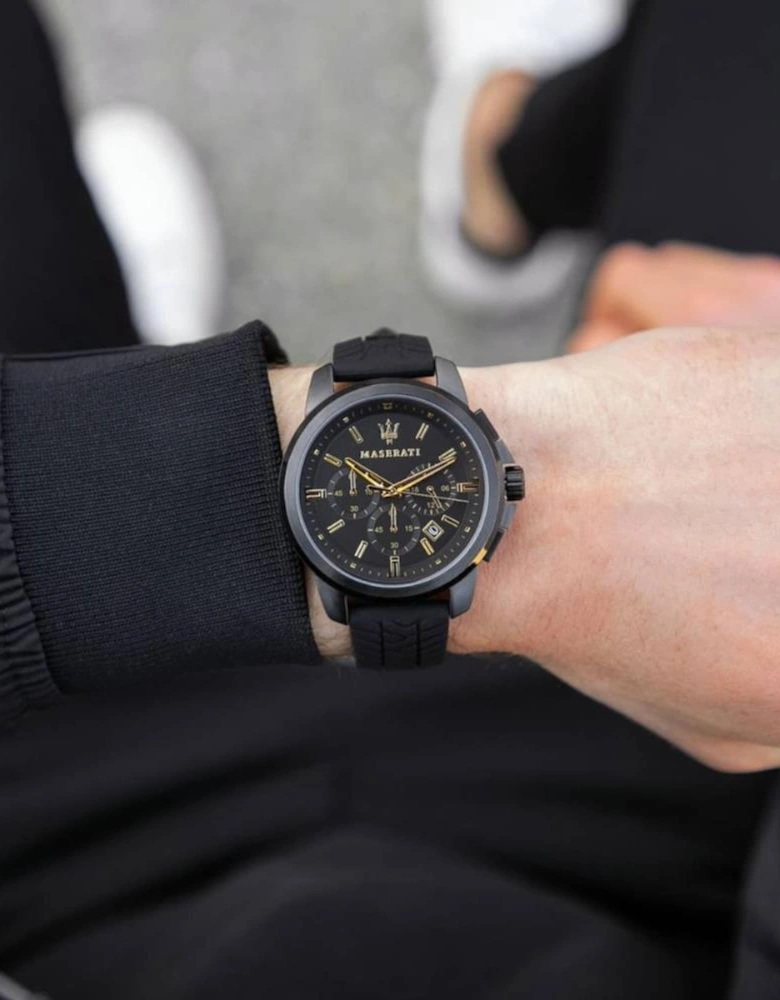 R8871621011 Chronograph Black Dial Men's Watch