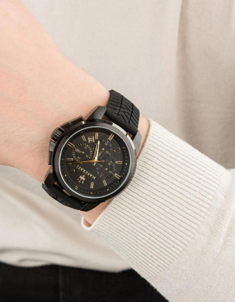 R8871621011 Chronograph Black Dial Men's Watch