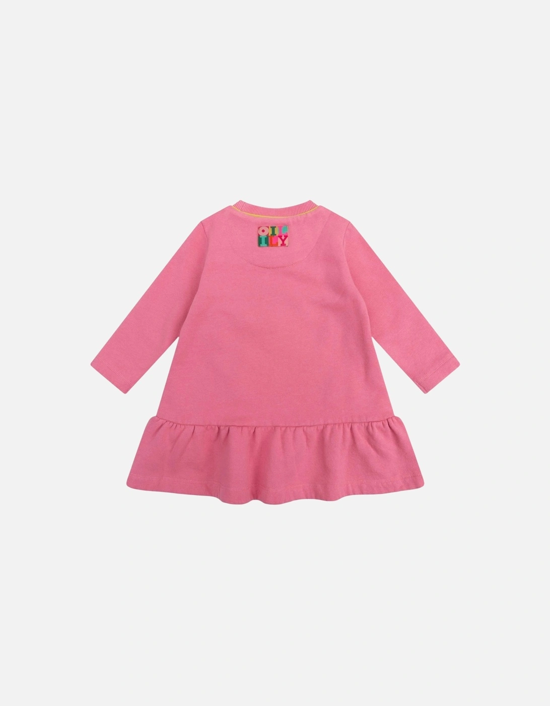 Girls Pink Jumper Dress