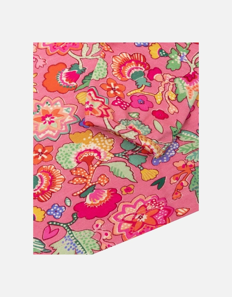 Girls Pink Floral Top