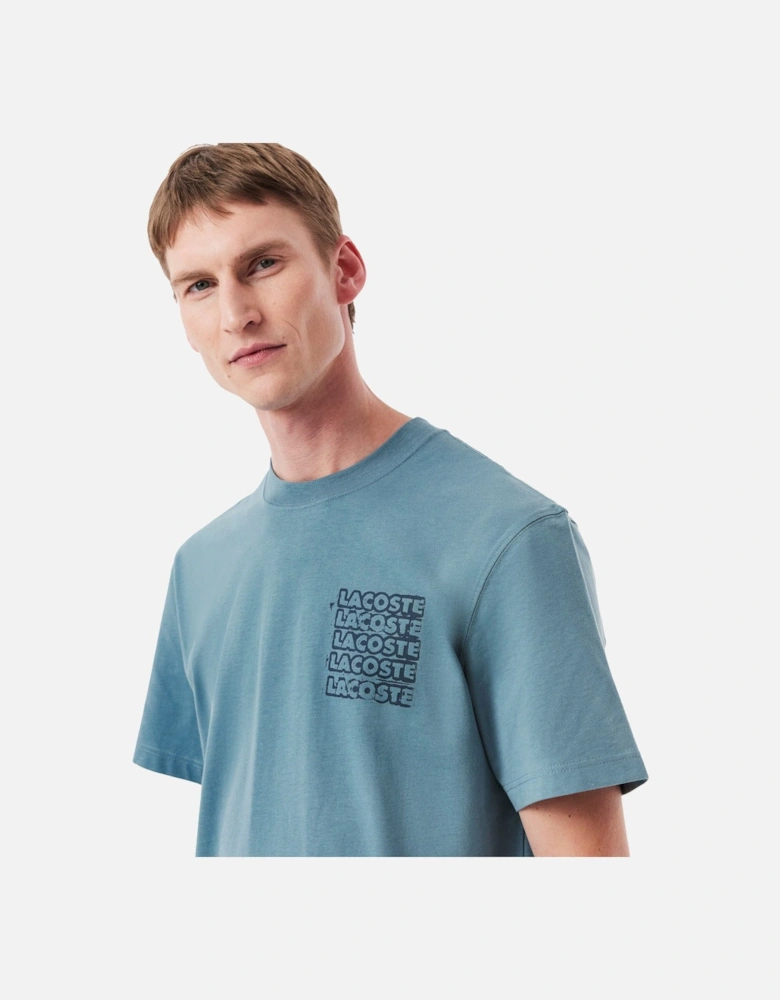 Logo Graphic T-Shirt Blue