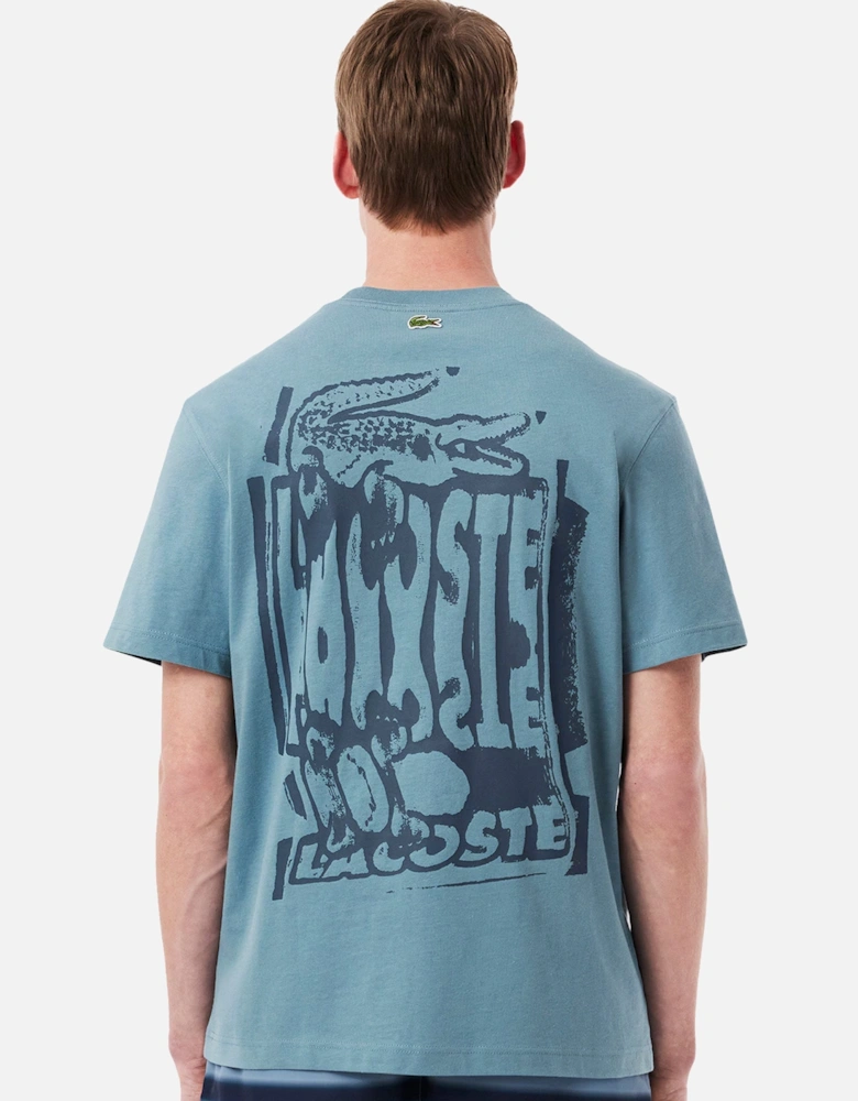 Logo Graphic T-Shirt Blue