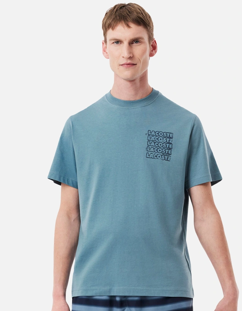 Logo Graphic T-Shirt Blue