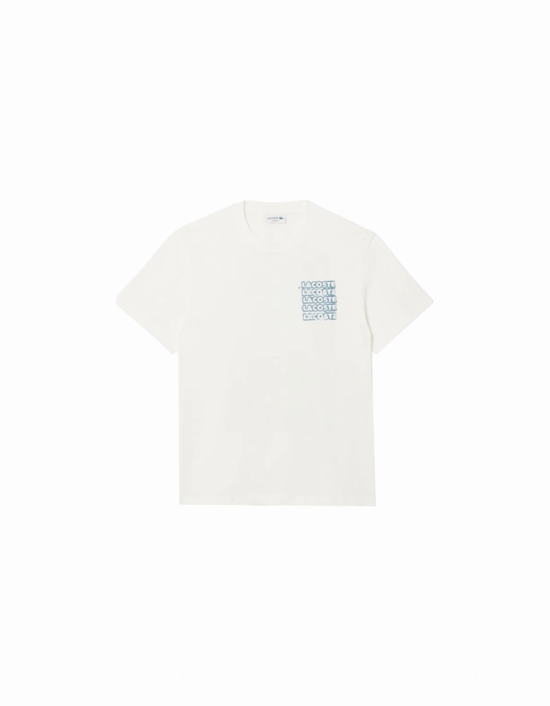 Logo Graphic T-Shirt White/Blue
