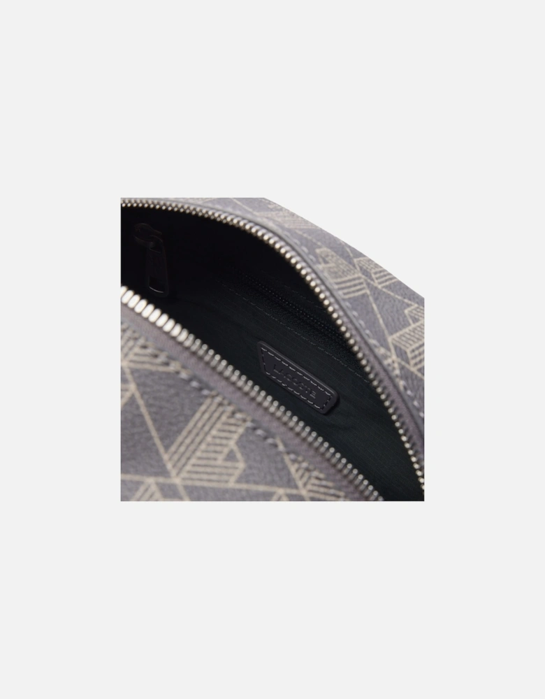 The Blend Toiletry Bag Mono Castlerock String